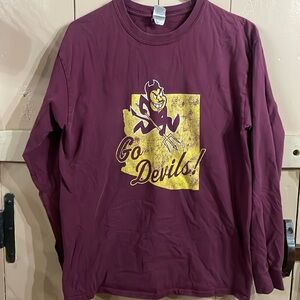 Arizona State Sun Devils- Go Devils! long sleeve